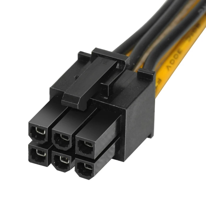 Makki Mining PCI-E Splitter 6pin -> 2x 6pin - MAKKI-CABLE-PCIE6-TO-2x6