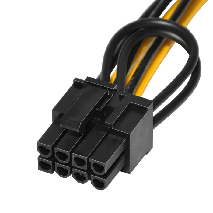 Makki Mining PCI-E Splitter 6pin -> 2x 8pin - MAKKI-CABLE-PCIE6-TO-2x8
