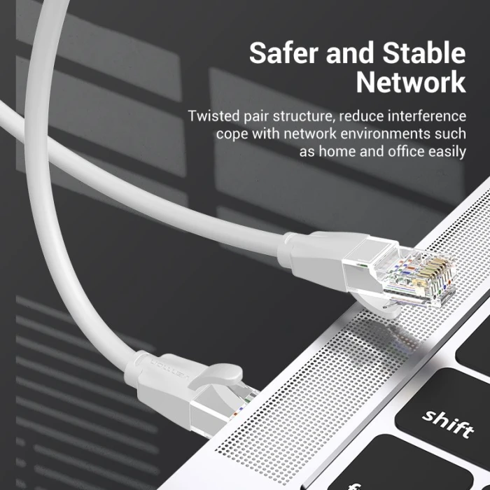Vention Кабел LAN UTP Cat.6 Patch Cable - 1.5M Gray - IBEHG