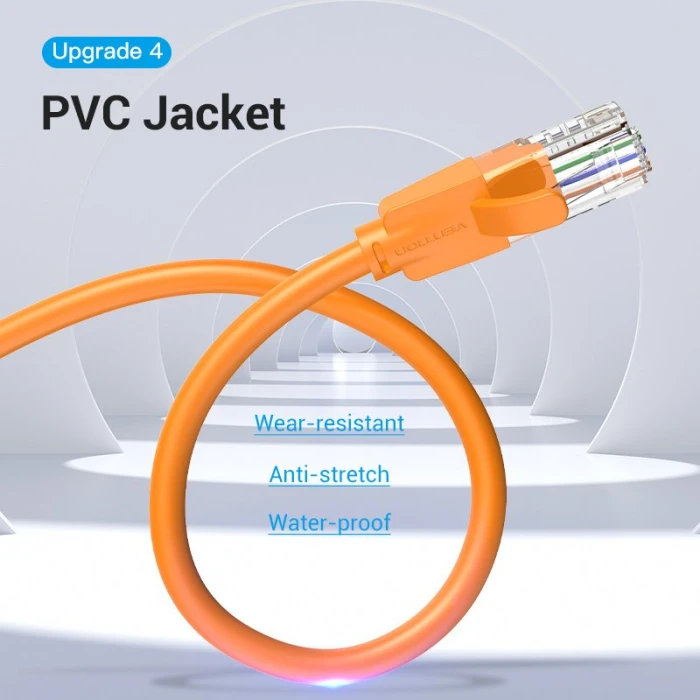 Vention Кабел LAN UTP Cat.6 Patch Cable - 2M Orange - IBEOH