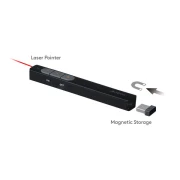 Лазерна показалка A4tech LP15, Laser Червен, Безжична 2.4G, Черна