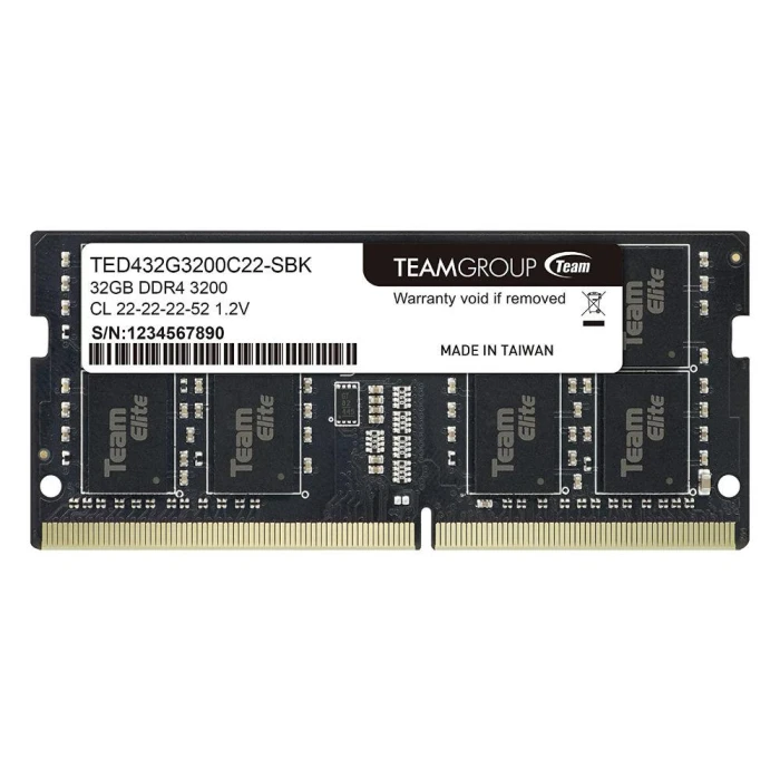 Team Group Elite 32GB DDR4 3200MHz CL22 SO-DIMM