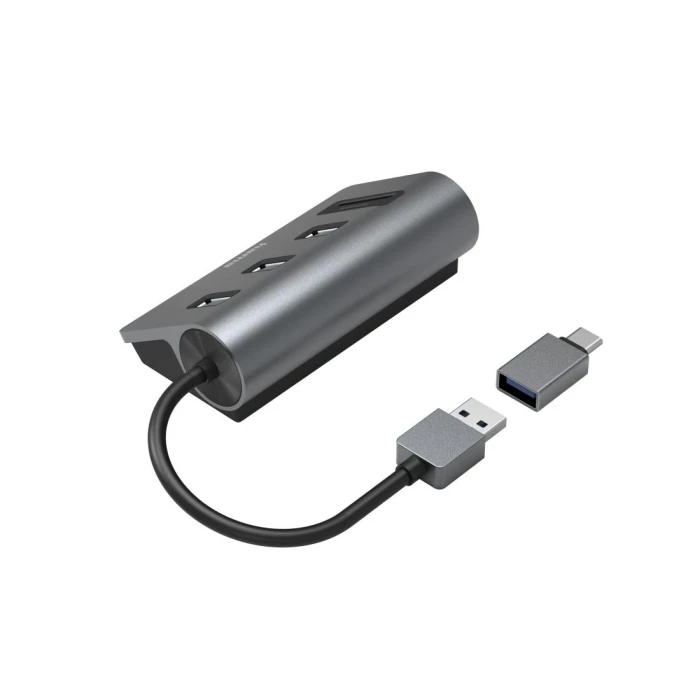 HAMA USB хъб/четец на карти