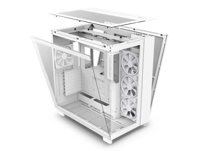 NZXT H9 Elite Matte White