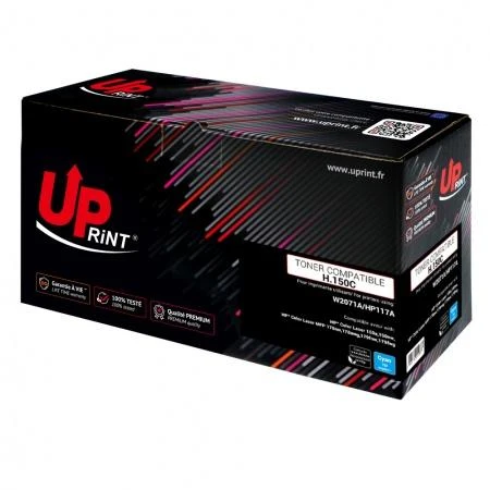 Тонер касета UPRINT HP W2071A Cyan, HP 117A, HP Color 150a/150nw/ MFP 178nw/179fnw
