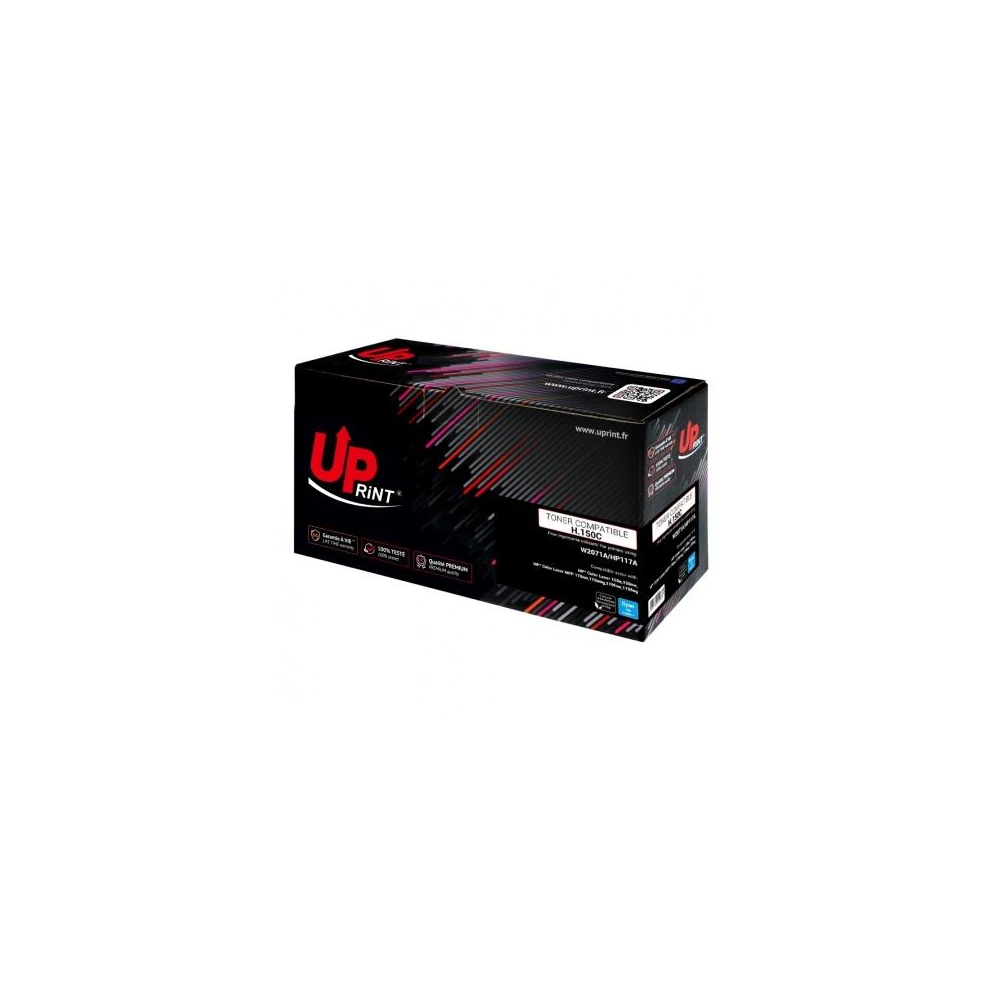 Тонер касета UPRINT HP W2071A Cyan, HP 117A, HP Color 150a/150nw/ MFP 178nw/179fnw