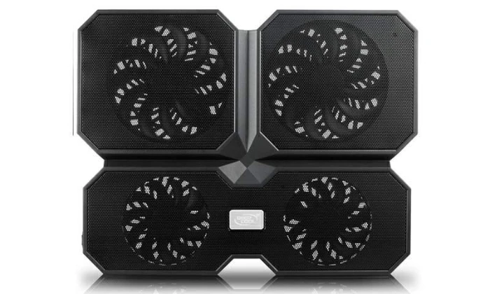 Охладител за лаптоп DeepCool Multi Core X6, 15.6", 2x140+100 mm, Черен