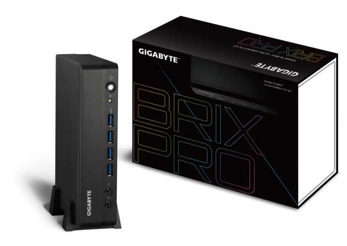 Настолен компютър Gigabyte Brix BSi5-1135G7, Intel® Core™ i5-1135G7, 2 x SO-DIMM DDR4, M.2 SSD, WI-FI 6 + BT 5.2, черно