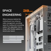 COUGAR CFV235 Mesh Vision LCD White