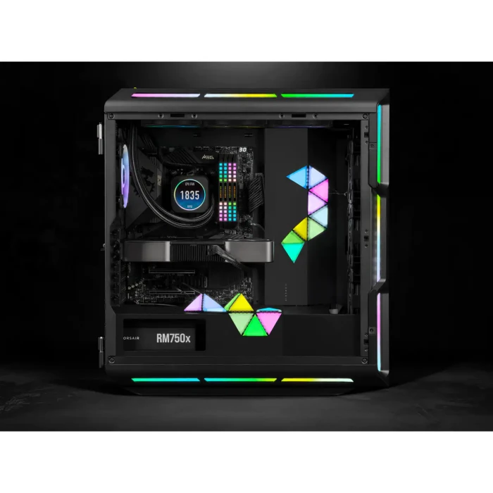 CORSAIR iCUE LC100 Smart Case Lighting Triangles