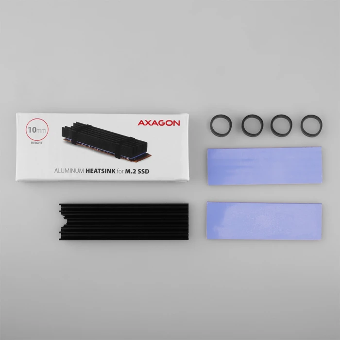 AXAGON CLR-M2L10 M.2 SSD Пасивен охладител