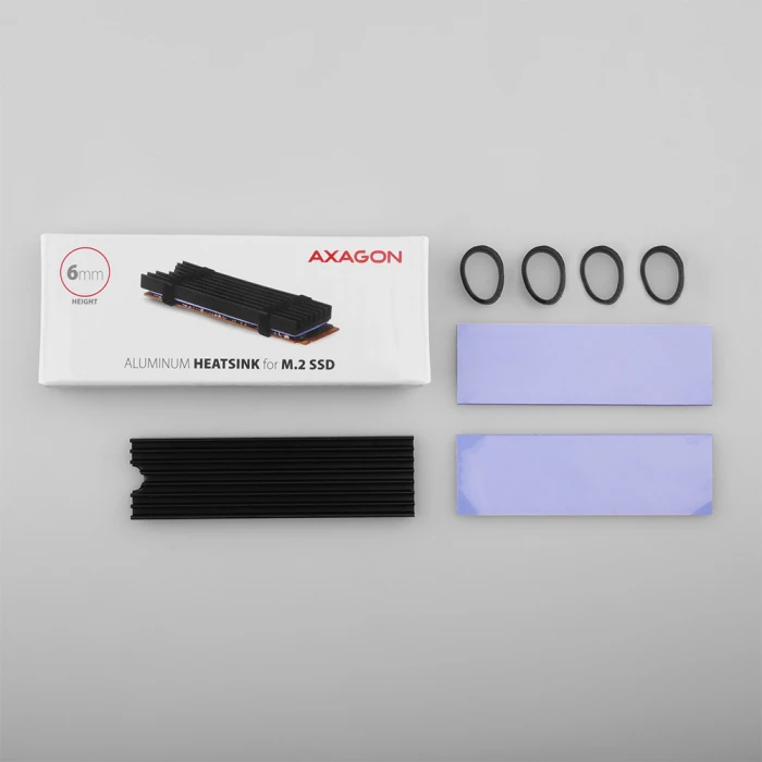AXAGON CLR-M2L6 M.2 SSD Пасивен охладител