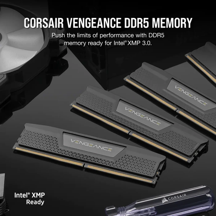CORSAIR VENGEANCE 64GB(2x32GB) DDR5 5200MHz CL40