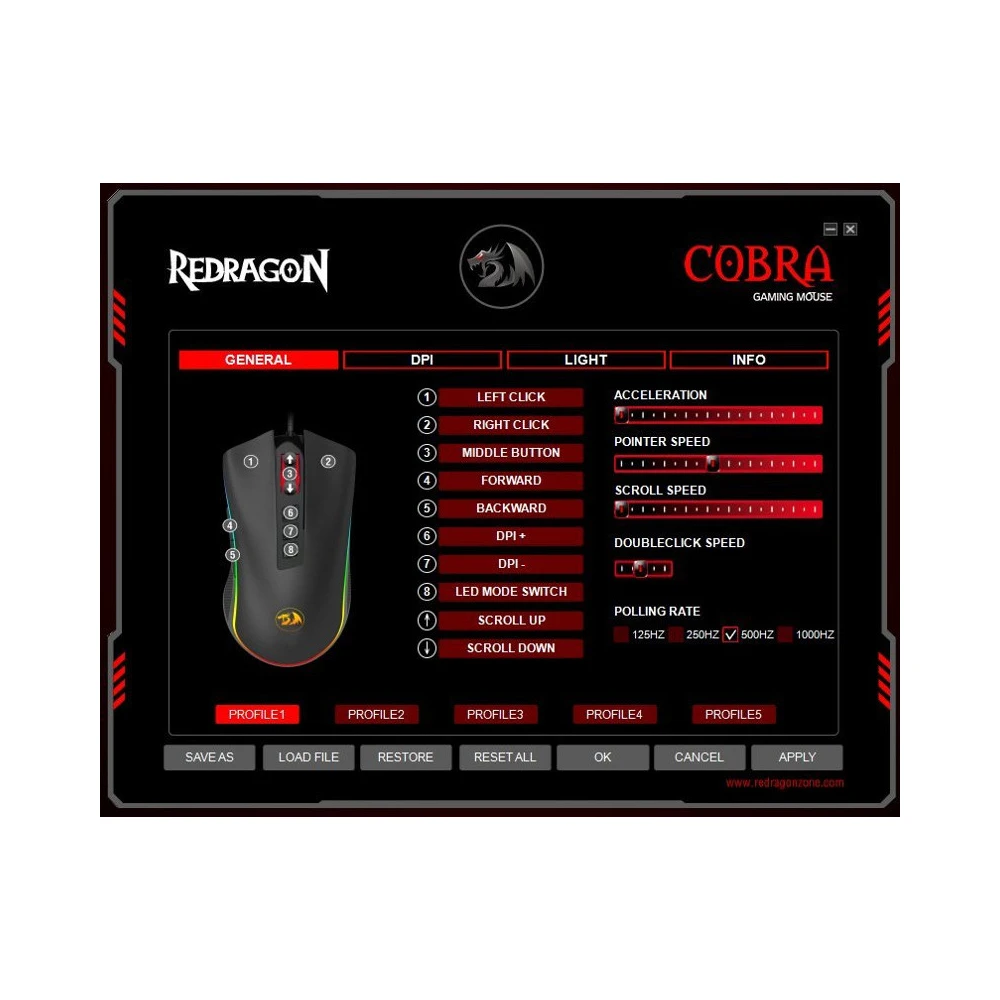 Redragon Cobra V2 M711-2 RGB