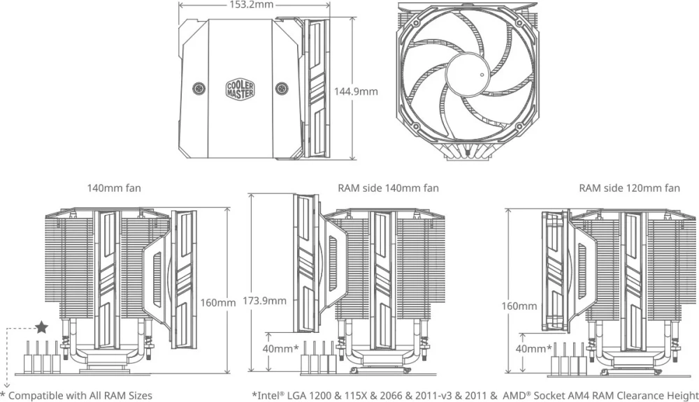 Cooler Master MasterAir MA624 Stealth