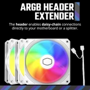 Cooler Master MF120 Lite ARGB White
