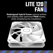 Cooler Master MF120 Lite ARGB White
