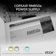 CORSAIR 2025 RM850e White Cybenetics GOLD 850W