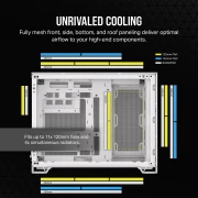 CORSAIR 2500D AIRFLOW White