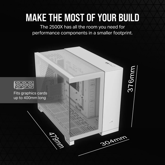CORSAIR 2500X White