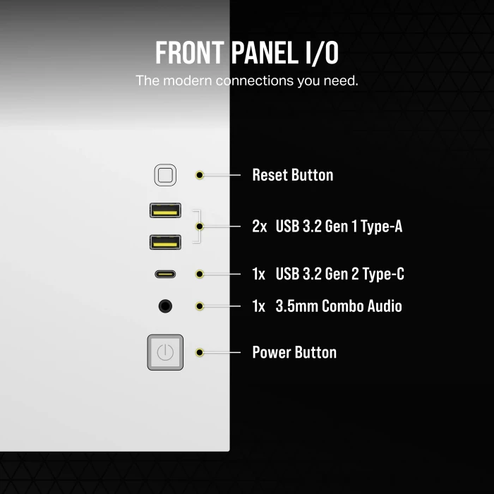 CORSAIR 2500X White