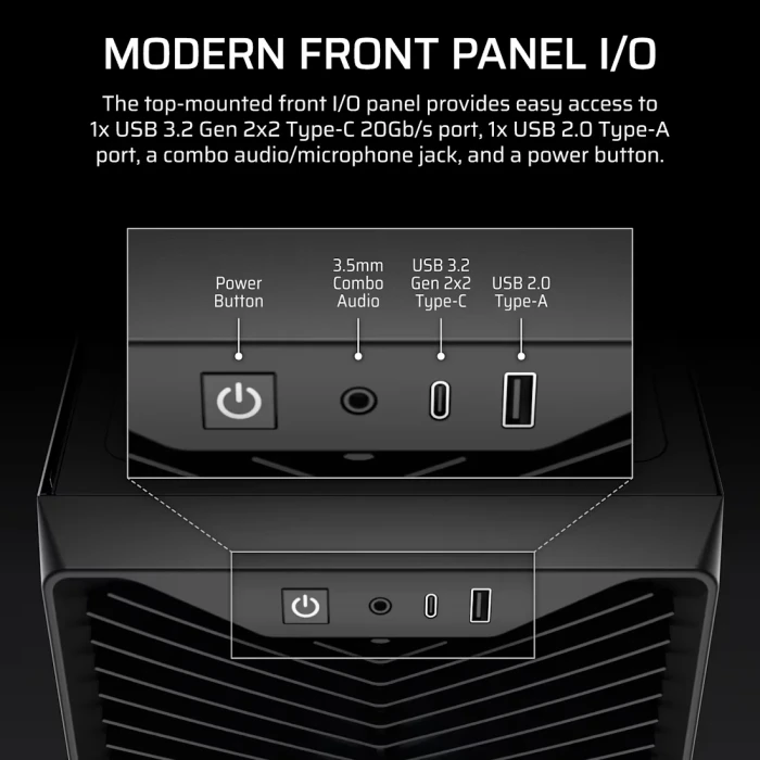 Corsair 3200D RS ARGB - Black