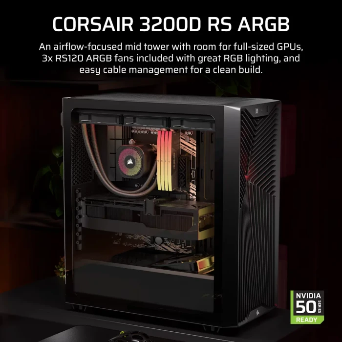 Corsair 3200D RS ARGB - Black
