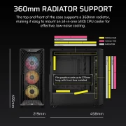 Corsair 3200D RS ARGB - Black