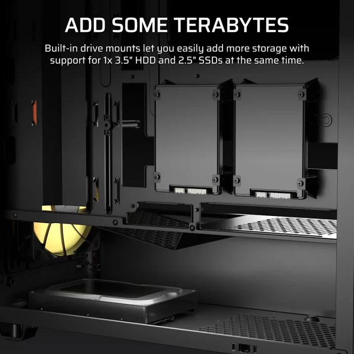 Corsair 3200D RS ARGB - Black