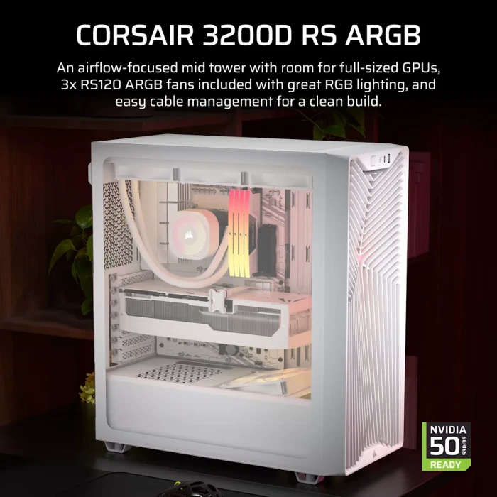 Corsair 3200D RS ARGB - White