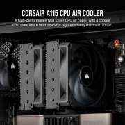 Corsair A115 Twin Tower CPU Air Cooler