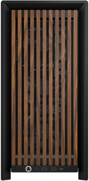 Corsair FRAME 4000D Wood RS - Black