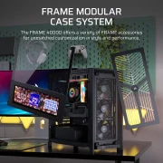Corsair FRAME 4000D Wood RS - Black