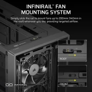 Corsair FRAME 4000D Wood RS - Black