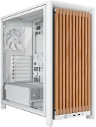 Corsair FRAME 4000D Wood RS - White