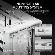 Corsair FRAME 4000D Wood RS - White