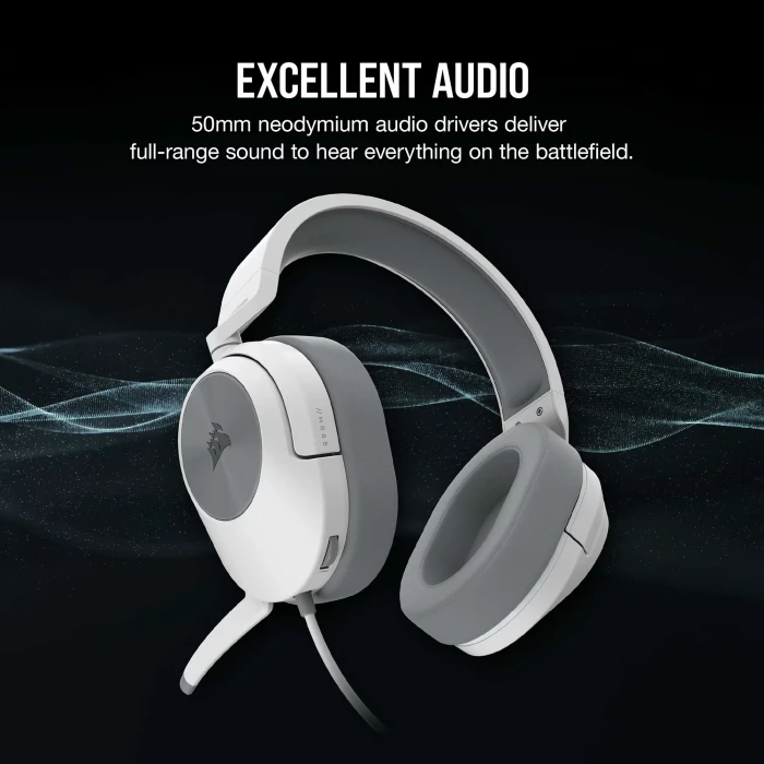 Corsair HS55 Stereo White