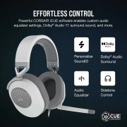 Corsair HS65 SURROUND Wired White