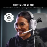 Corsair HS65 SURROUND Wired White