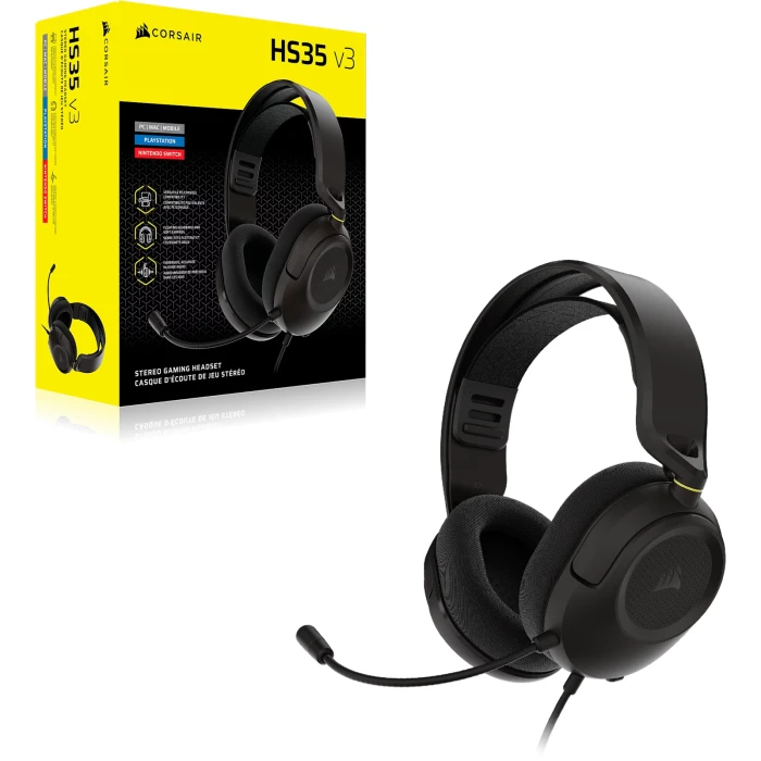 CORSAIR HS35 v3 WIRED - Carbon