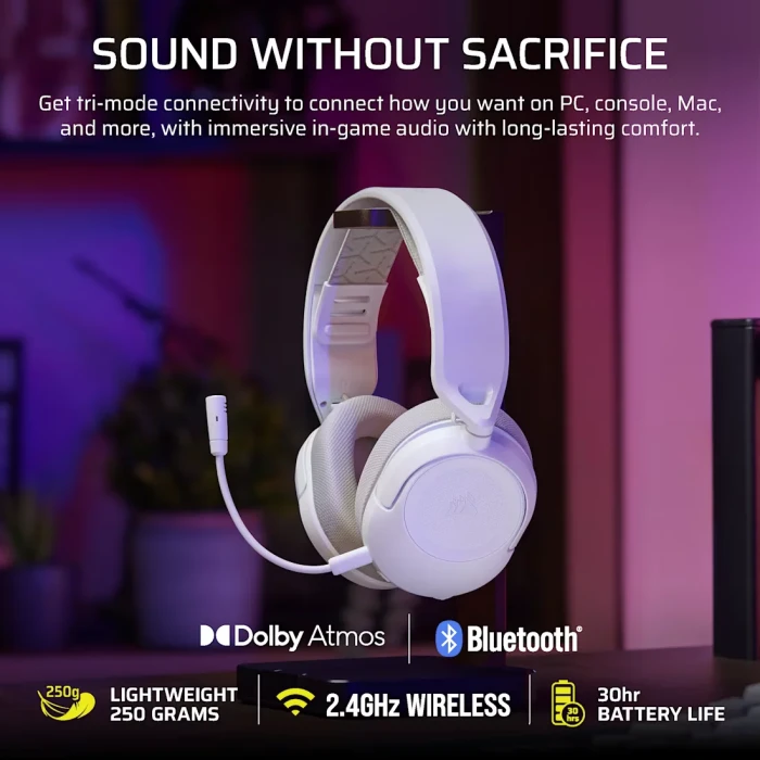 CORSAIR HS35 v3 Wireless - White