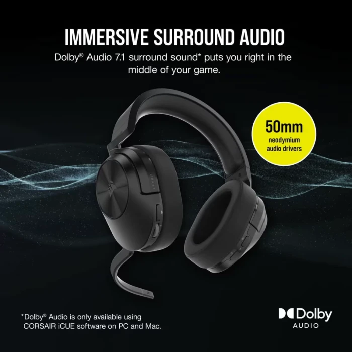 CORSAIR HS55 WIRELESS - Carbon