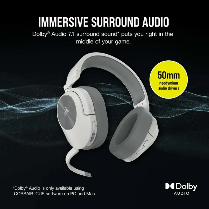 Corsair HS55 Wireless White
