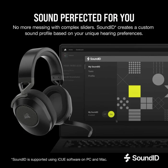 Corsair HS65 WIRELESS Carbon