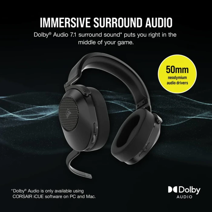 Corsair HS65 WIRELESS Carbon