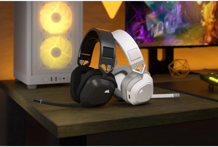 Corsair HS80 MAX WIRELESS Steel Gray