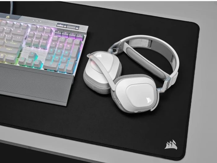 CORSAIR HS80 RGB WIRELESS - White