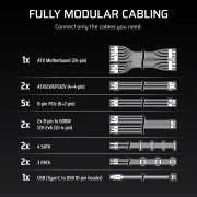 CORSAIR HX1200i Platinum - 1200W