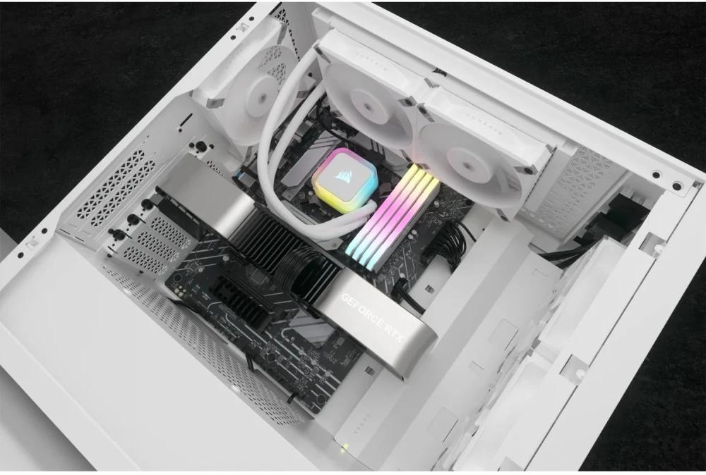 CORSAIR iCUE H100i RGB ELITE White