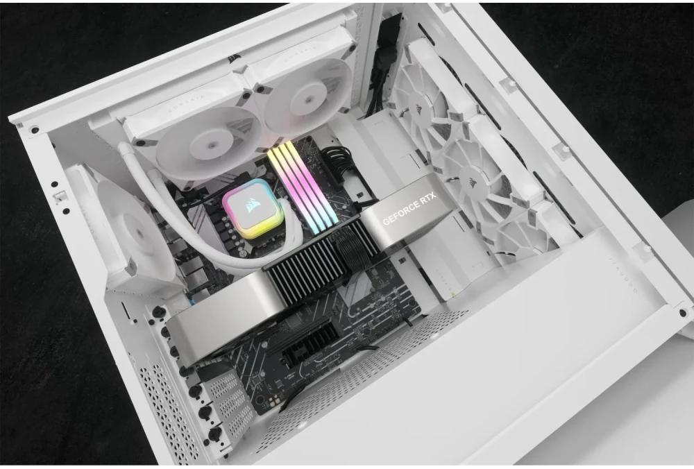 CORSAIR iCUE H100i RGB ELITE White